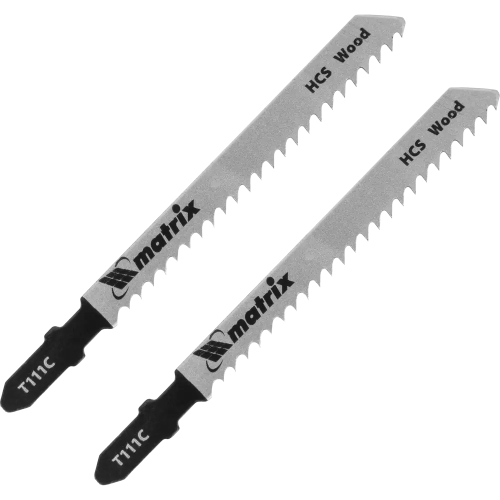 Пилка для лобзика по дереву Matrix T111C быстрый рез, 3 шт STLM-2152176 - Вид №1
