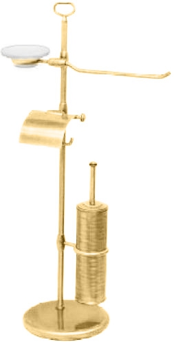 Стойка 4-х функциональная MIGLIORE Mirella ML.MRL-2104.RA - медь  - Вид №1