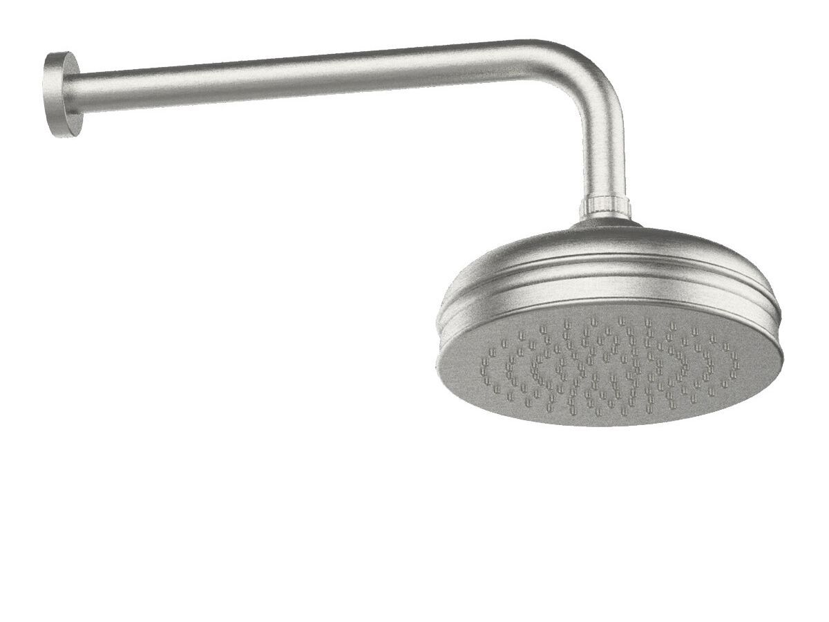 Круглая душевая головка из нержавеющей стали с кронштейном Rubinetterie Frattini душевые кабины ARCH-00022350 - Вид №4