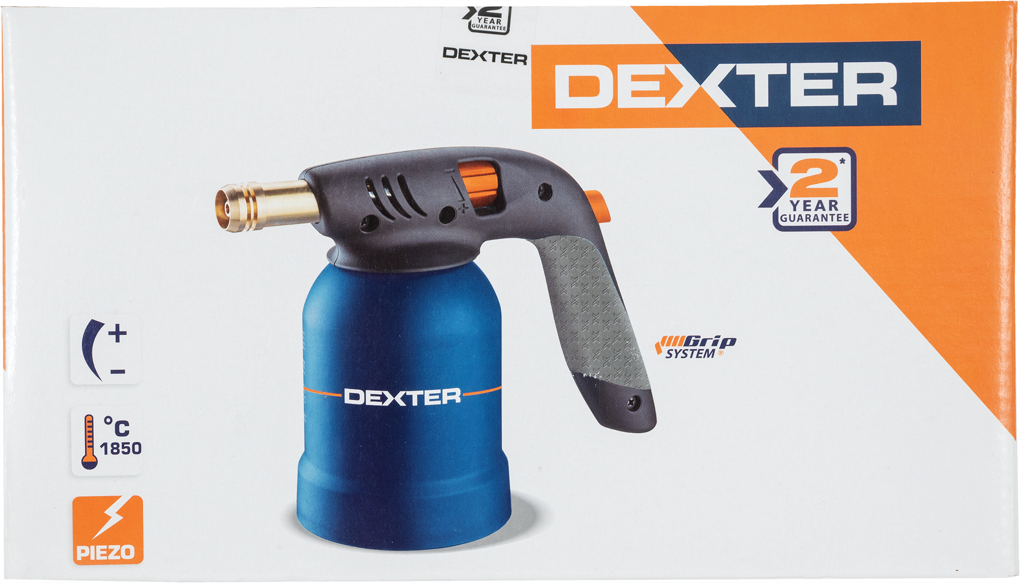 81972927 Лампа паяльная, газовая с пьезоподжигом STLM-0016195 DEXTER  - Вид №3