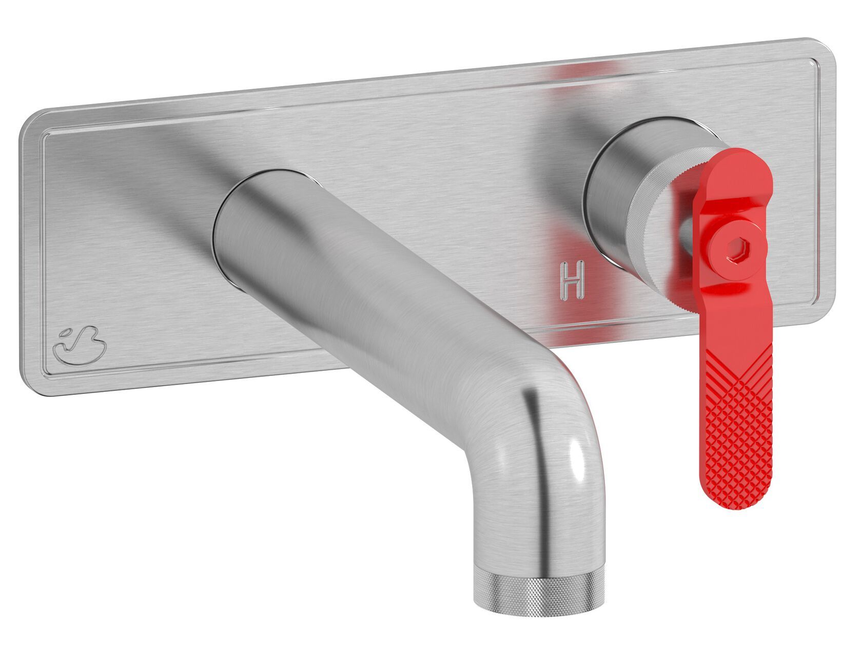 Однорычажный настенный смеситель для раковины с автоматическим сливом IB Bold ARCH-00071487