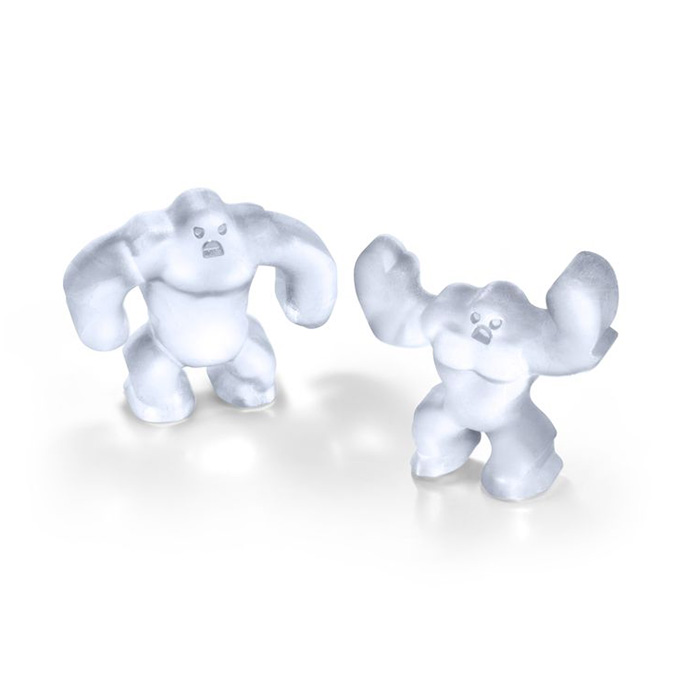 Форма для льда силиконовая голубая Abominable Ice Men FRED&FRIENDS ДИЗАЙНЕРСКИЕ 00-3871438 Голубой  - Вид №1