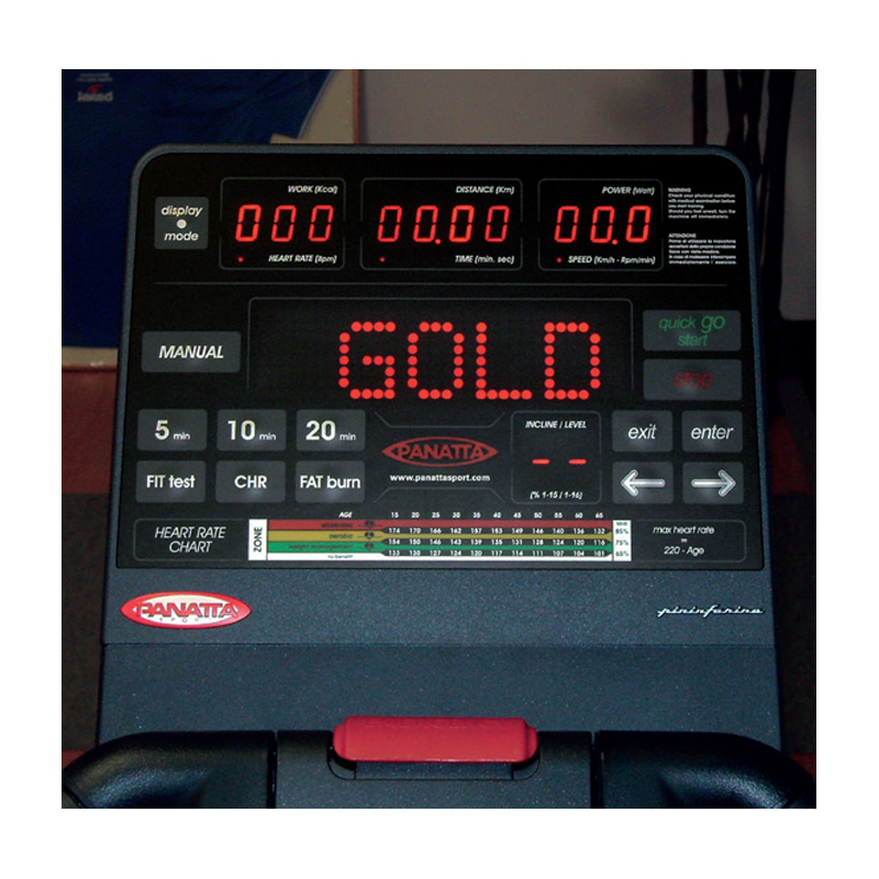 Беговая дорожка panatta pininfarina runner new gold Panatta sun-id-2068726 - Вид №1