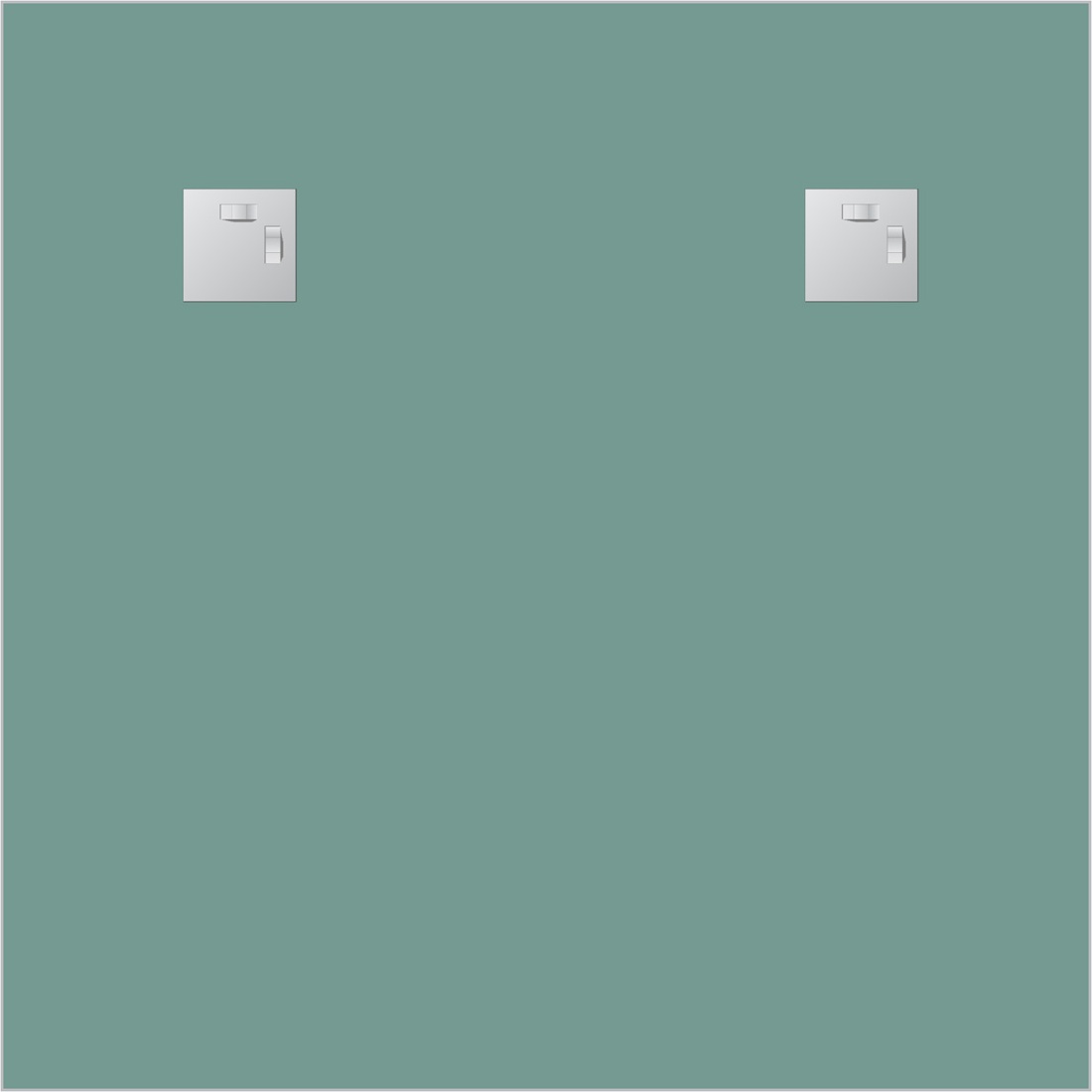 BY 0915 Зеркало с фацетом 15 mm EVOFORM Comfort - Вид №2