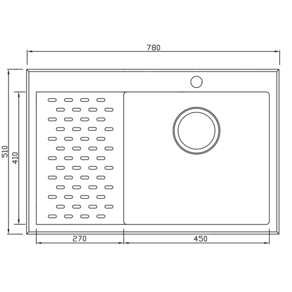 Кухонные мойки Eco Marino SMB-7851PLS.B SEAMAN  - Вид №1