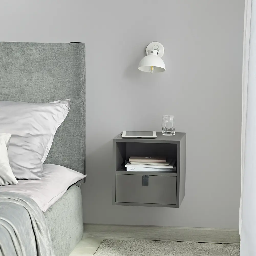 Бра Anabel L1118-1A, цвет слоновая кость/белый LAMPLANDIA STLM-2056362 - Вид №7