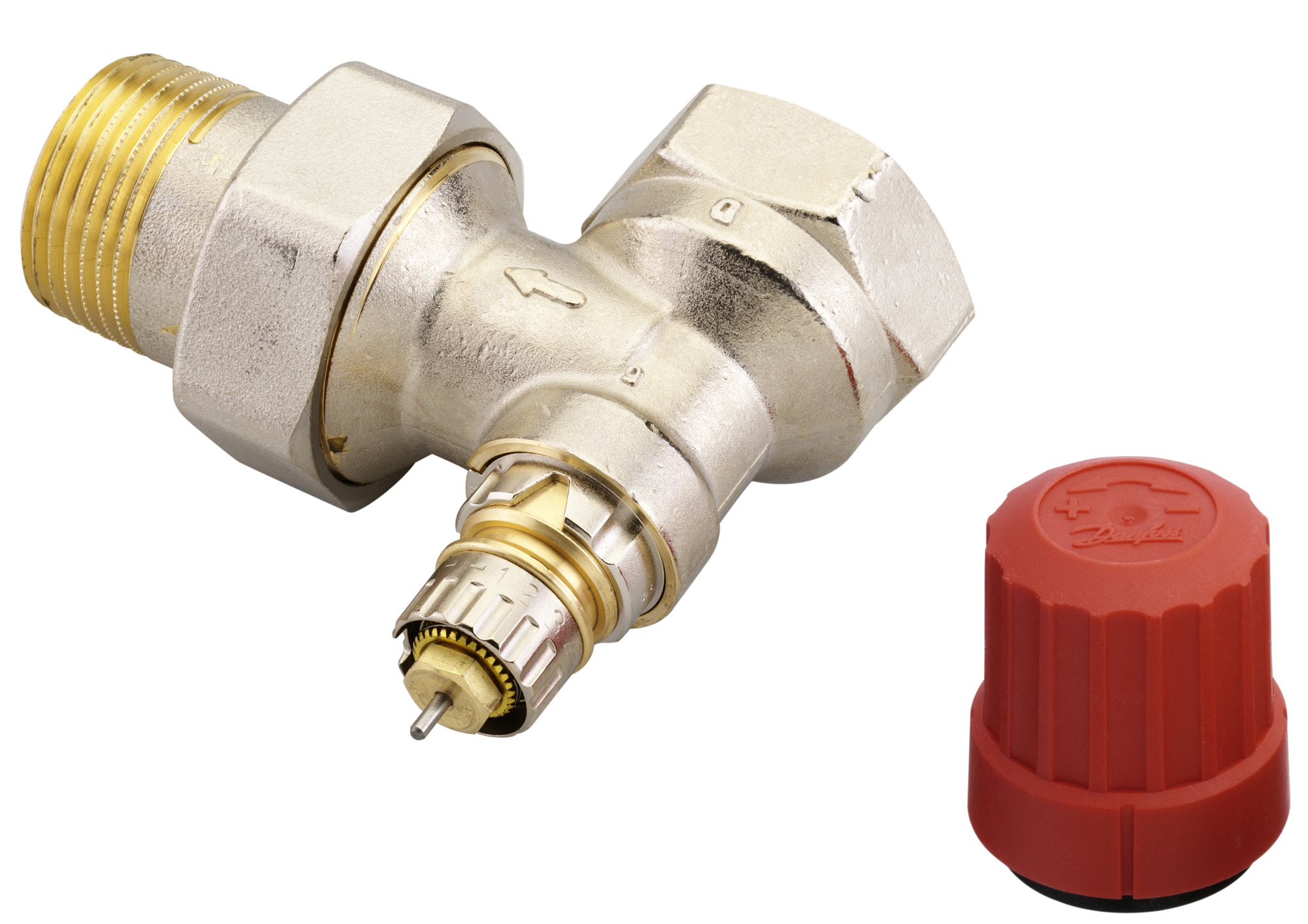 Danfoss Клапан RTR-N/RA-N для двухтрубной системы отопления RTR-N Клапан терморег. 15 Угловой 013G7013  - Вид №2
