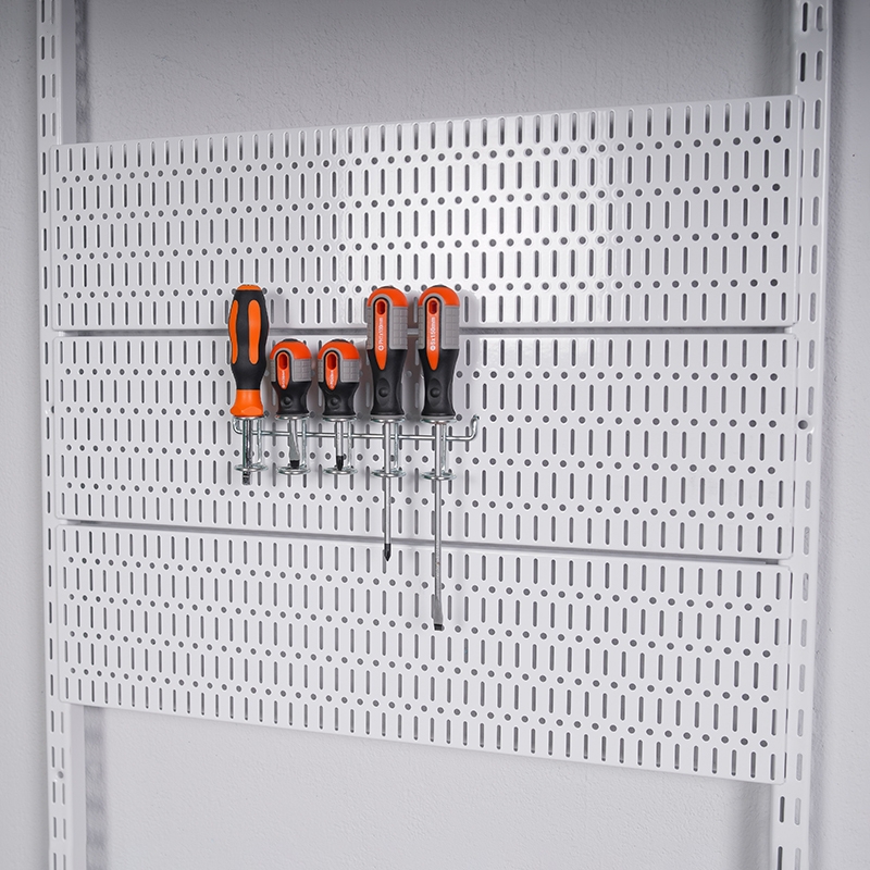 Перфорированная панель , 893х155 мм, белый LJPS0550 Public Steel Россия  - Вид №2