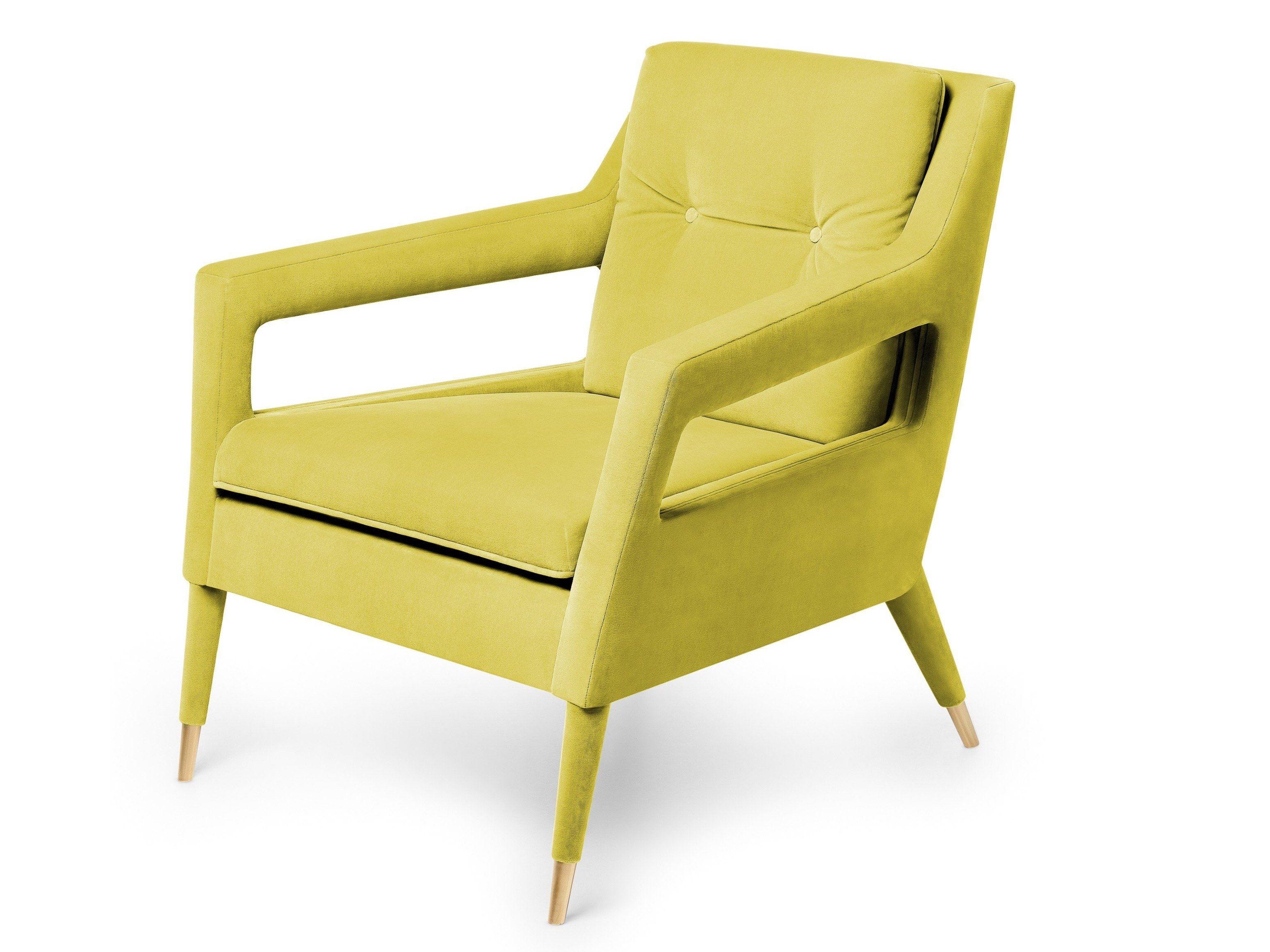 Бархатное кресло с подлокотниками Munna ARCH-00068873 - Вид №14