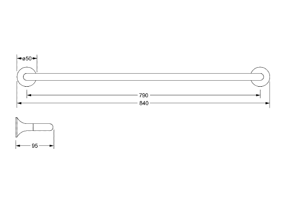 Полотенцедержатель JOERGER Valenciaновинка 638.00.040.000 - Вид №1