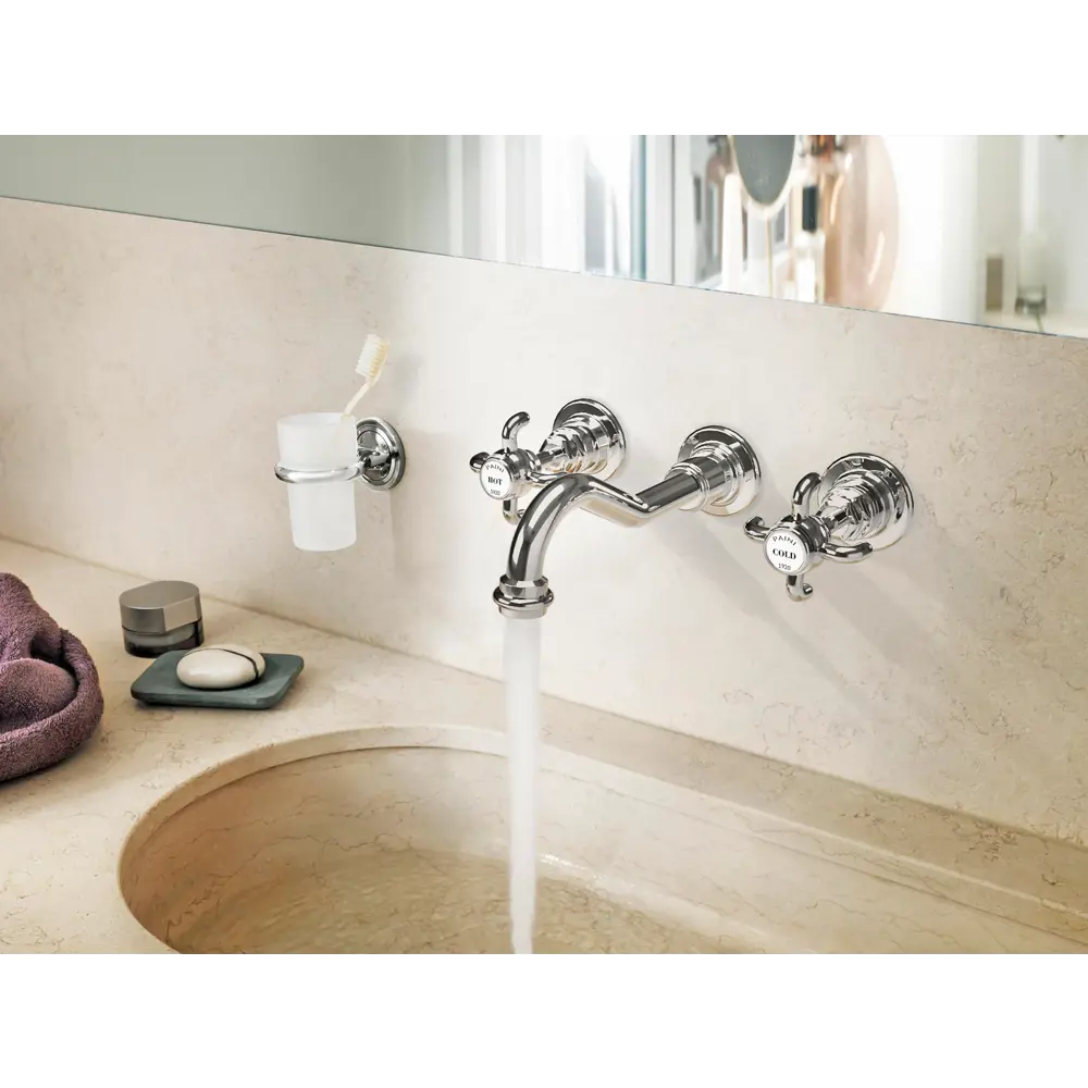 Смеситель Paini Ornellaia для раковины встраиваемый хром 81972983 STLM-0016209 - Вид №2