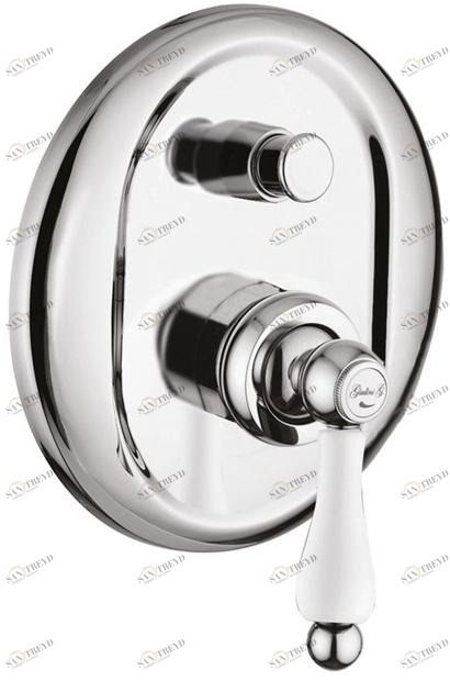 Rubinetteria Giulini Смеситель для душа, однорычажный, с переключателем Hermitage - hermitage crystal F4413