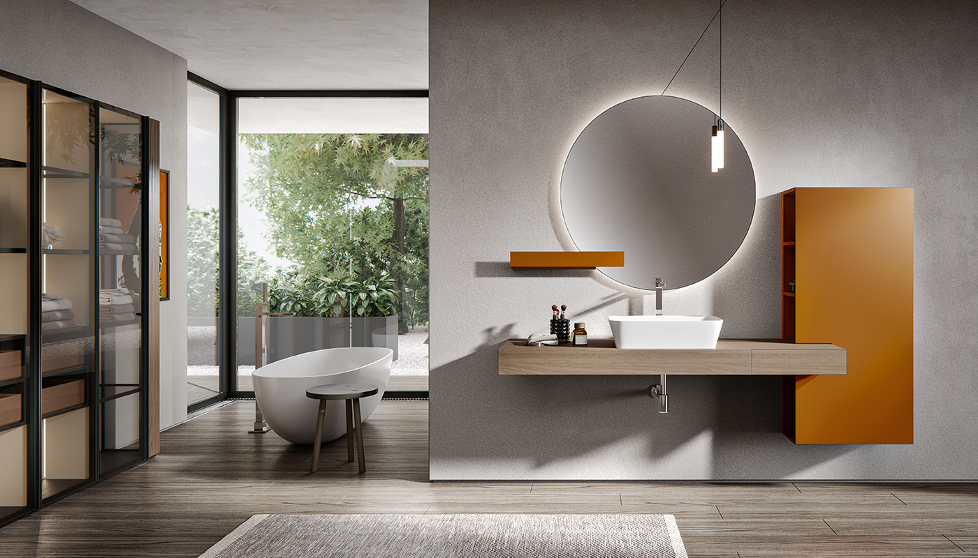 Edone МЕБЕЛЬ ДЛЯ ВАННОЙ с мягкими и элегантными линиями sun-id-2009029 - Вид №8