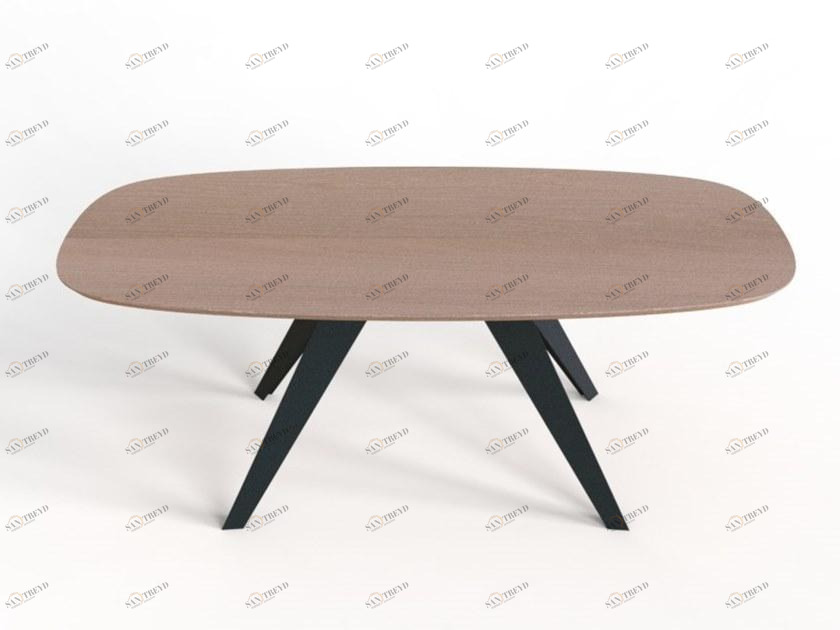 CP Parquet Овальный стол из дуба Cp lab design sun-id-1443619