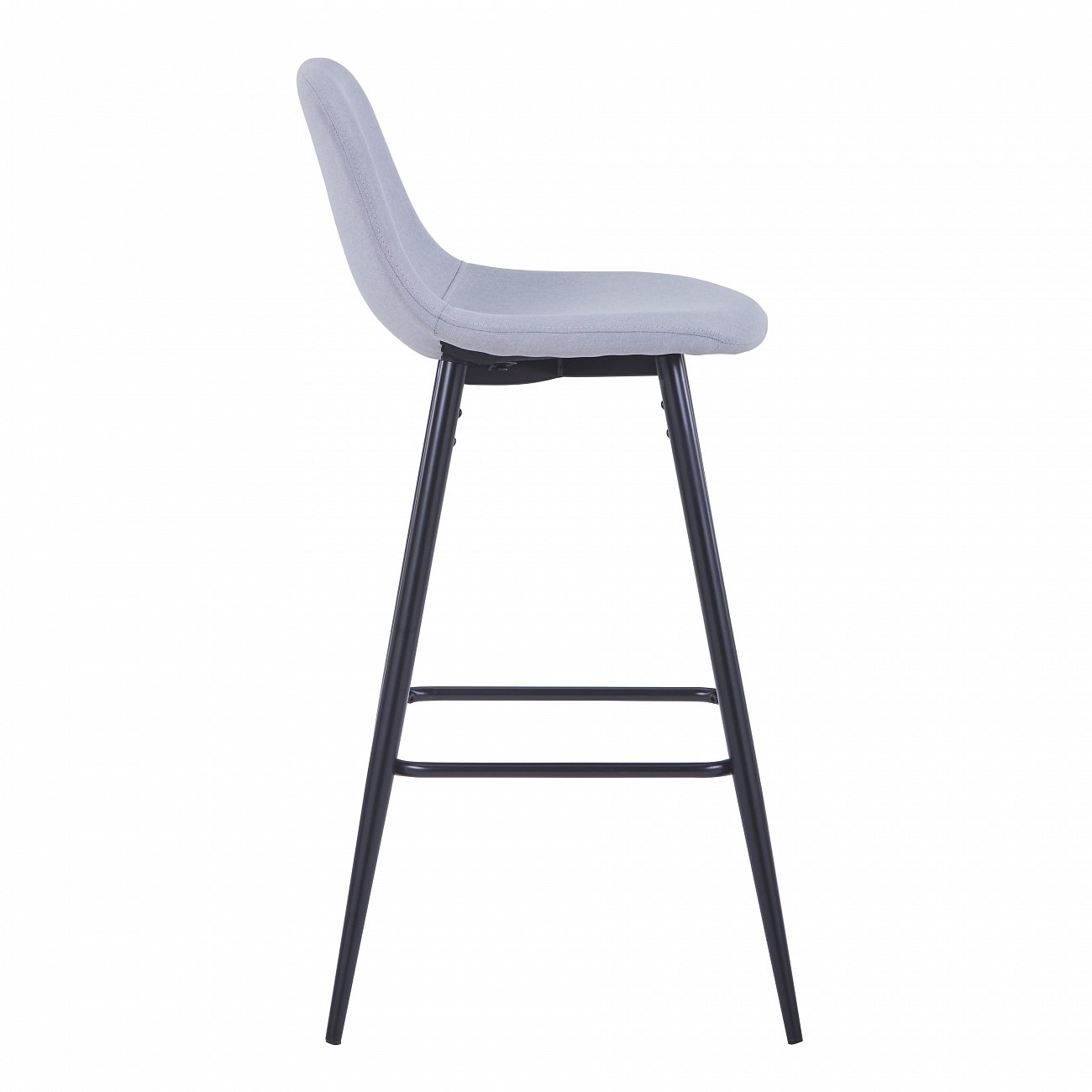 Стул барный со спинкой светло-серый "Валенсия New" STOOL GROUP  00-3882034 Серый  - Вид №2