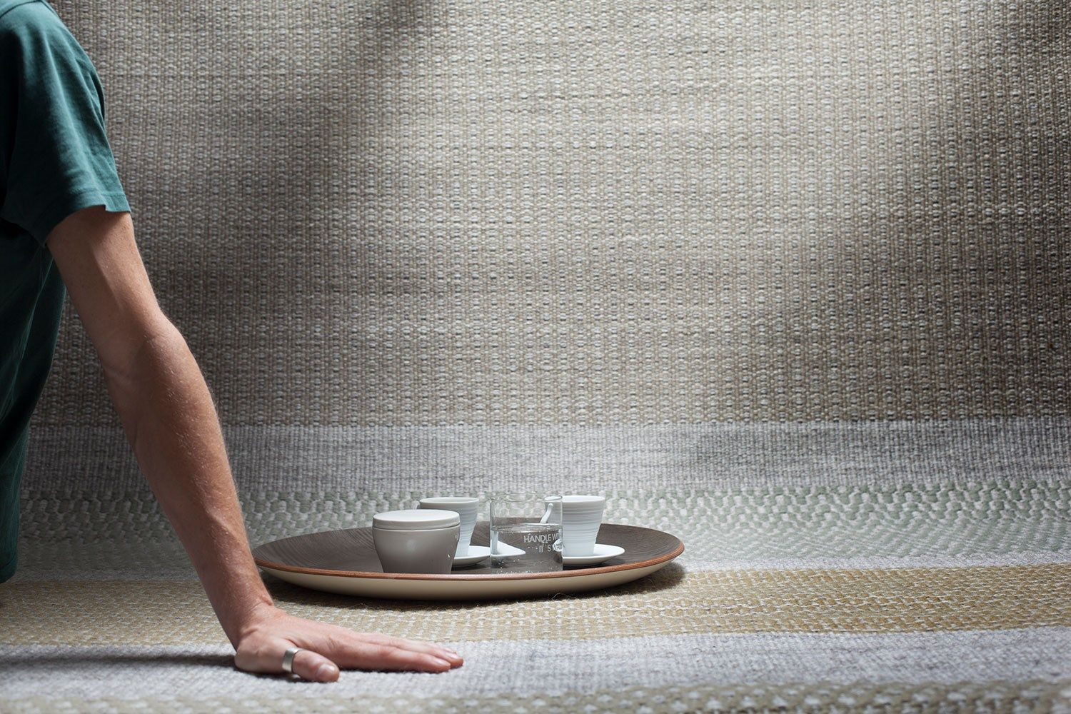 Ковер ручной работы Warli Dhurries ARCH-00076818 - Вид №6