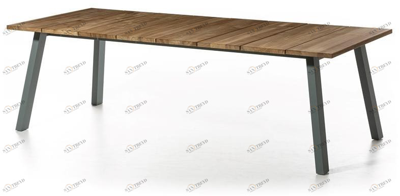 Gervasoni Прямоугольный садовый стол из тика Gervasoni outdoor sun-id-1389291