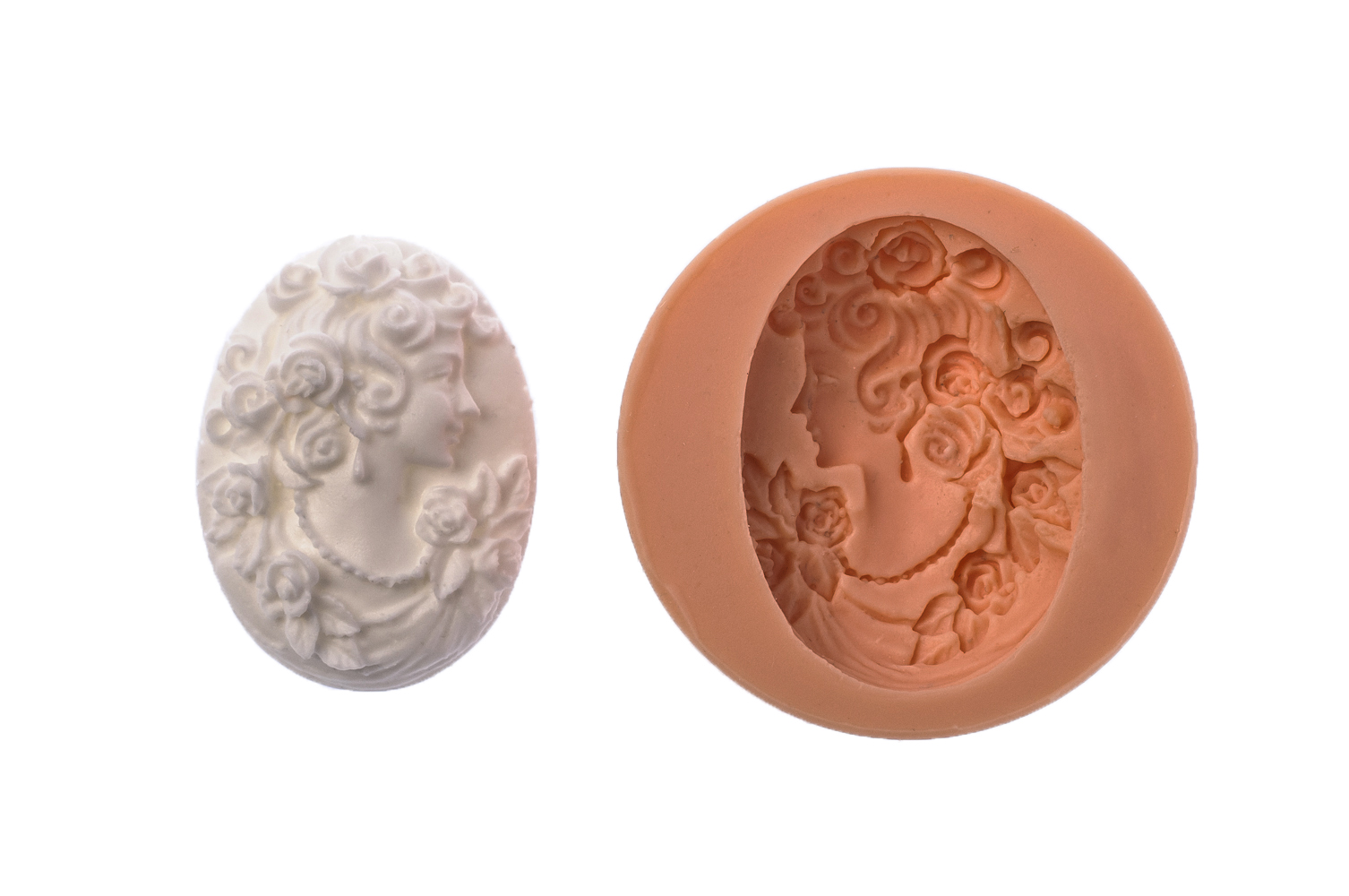 0997 Молд №037 силикон Дамы HobbyPage 