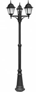 Садово-парковый светильник Arte Lamp Bremen A1017PA-3BK ARTE LAMP ФОНАРЬ 268765 Черный