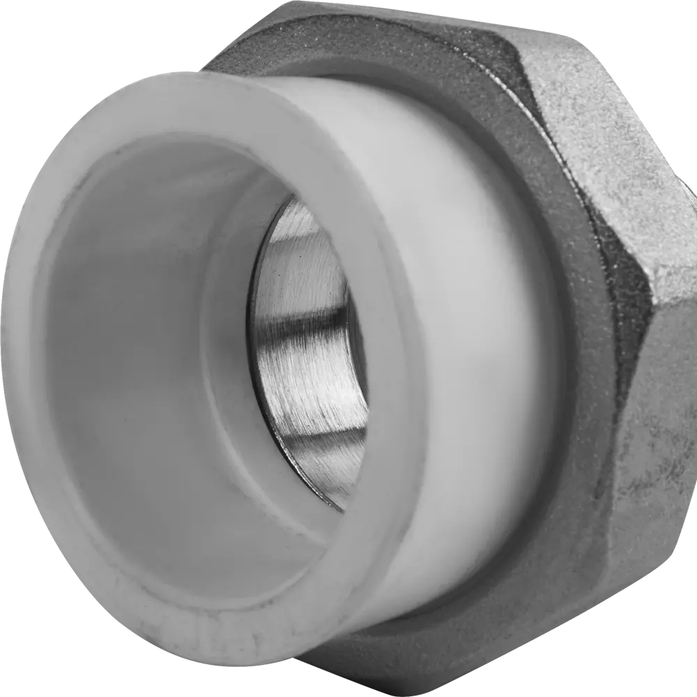 Муфта комбинированная РВК 1 1/4"x40 мм НР полипропилен 50104 82111318 STLM-2135162  - Вид №2