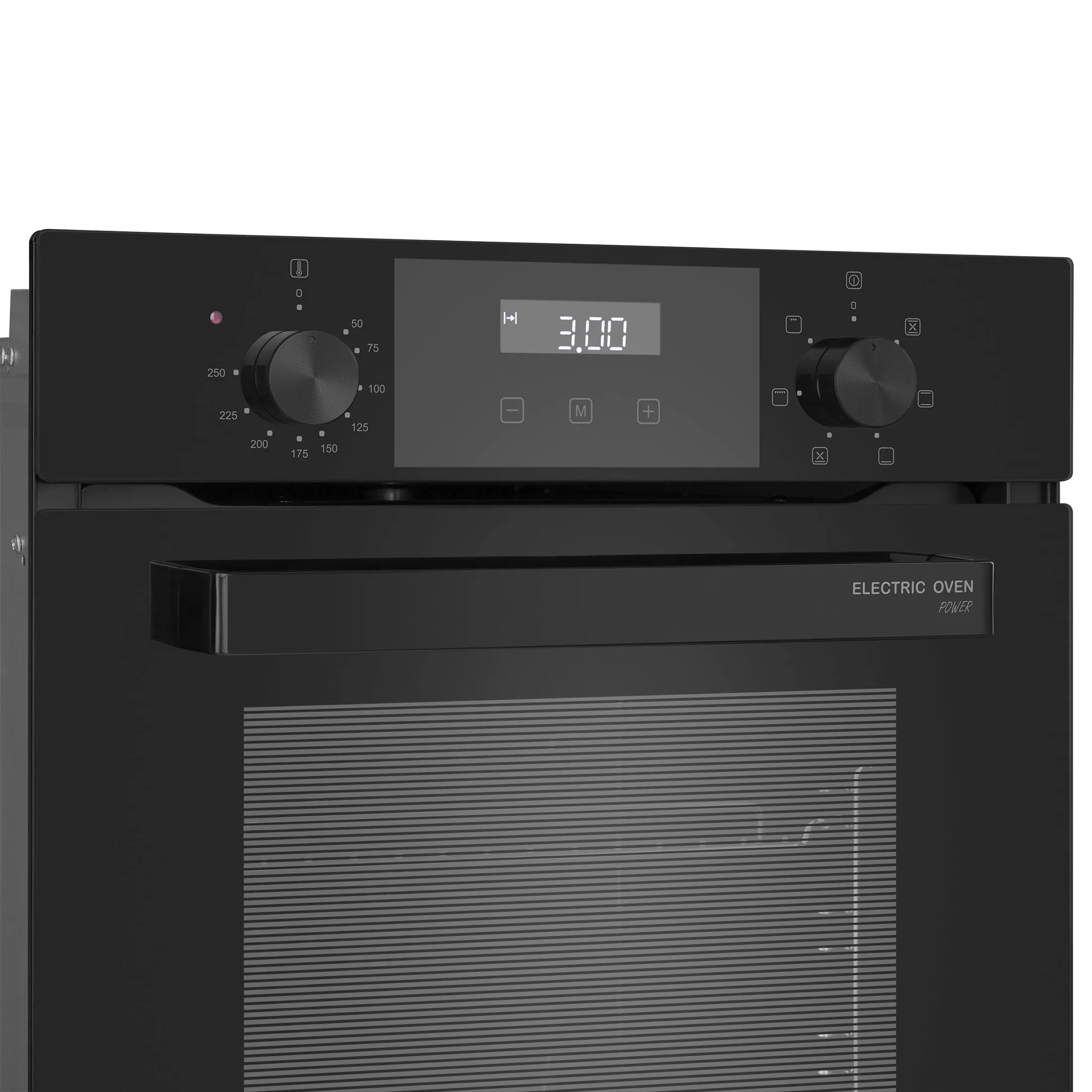 9168811 Электрический духовой шкаф Meferi MEO456BK POWER черный STDN-0107906 - Вид №8