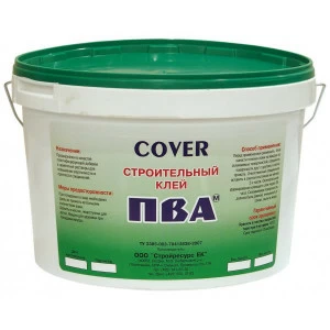 Клей ПВА строительный COVER 10кг