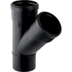 390.534.14.1 Тройник Geberit Silent-PP 45° Geberit