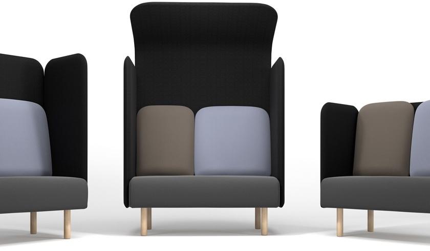 SOFTREND 2-местный тканевый диван с огнестойкой обивкой August sun-id-1453633 - Вид №2