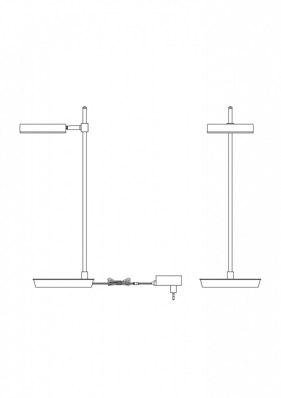 Черная настольная лампа Fad MOD070TL-L8B3K TECHNICAL TECHNICAL 00-3957277 Черный  - Вид №2