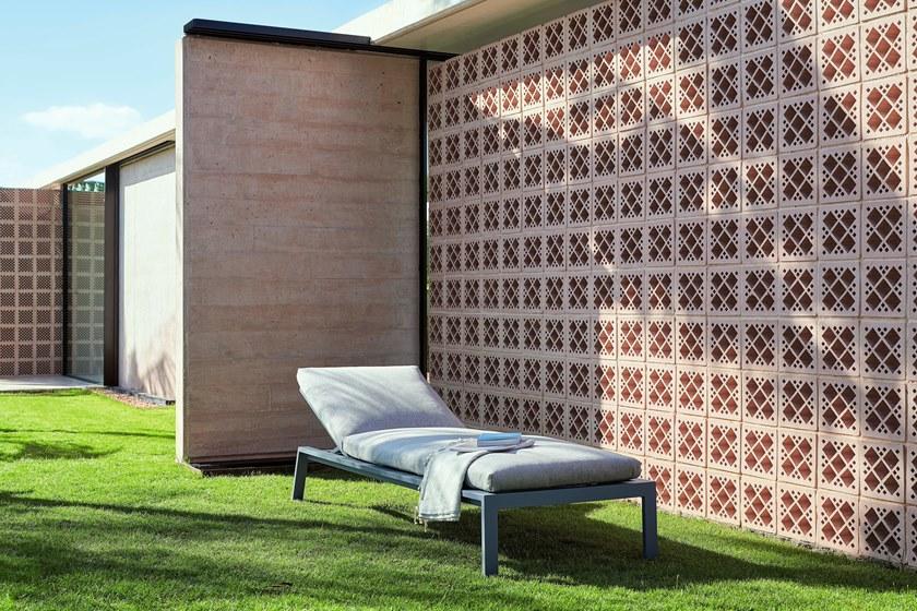 GANDIABLASCO Садовая кушетка с откидной спинкой из стали с порошковым покрытием Timeless sun-id-1386300 - Вид №3