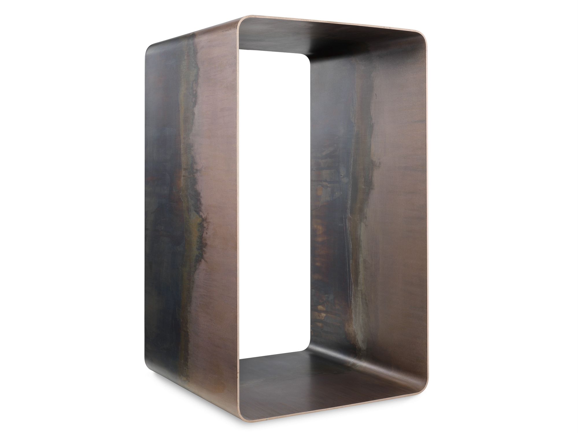 Железный книжный шкаф / журнальный столик Lusent35 параллелепипеды ARCH-00042269