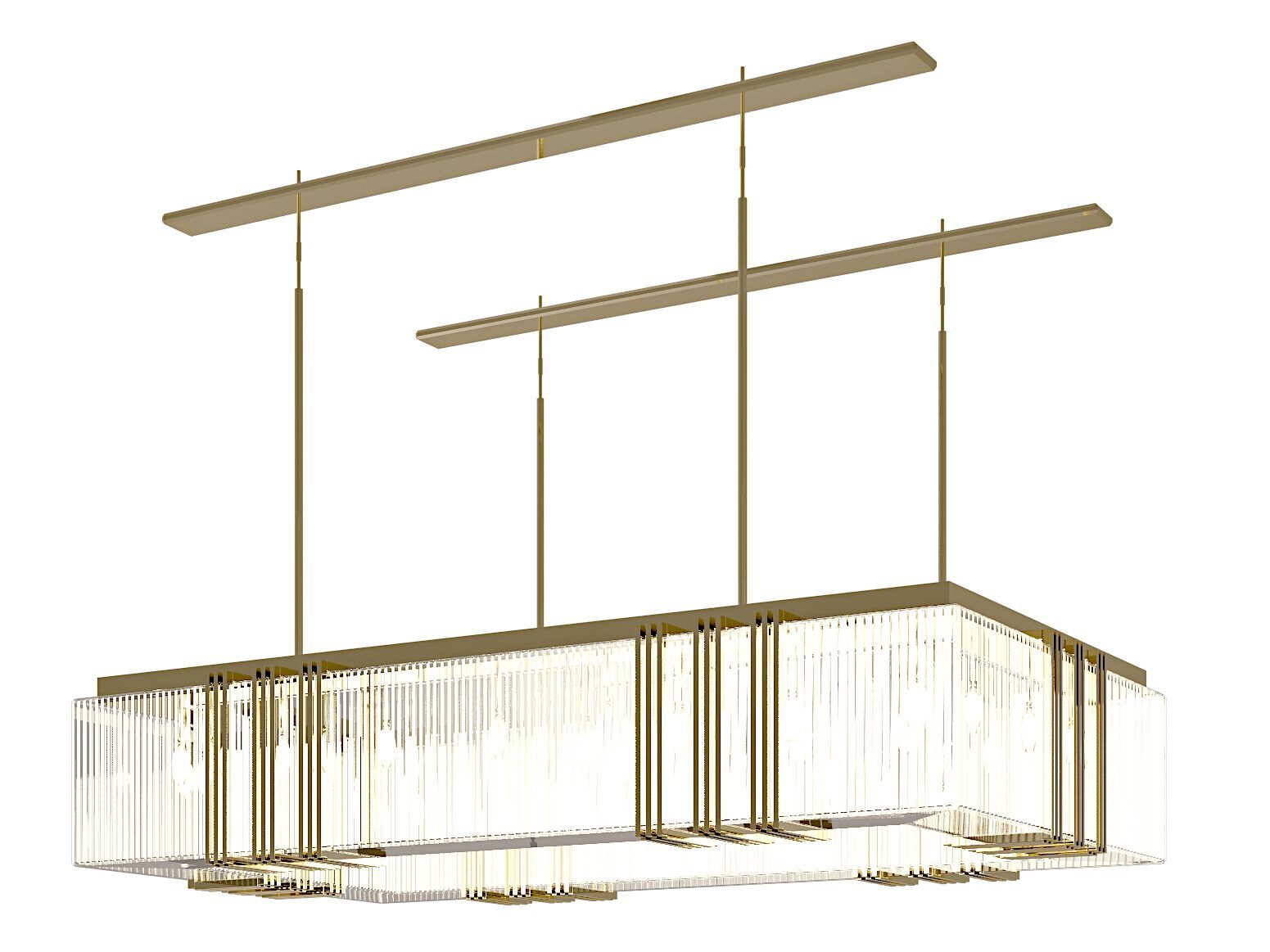 Стеклянный светодиодный подвесной светильник Bizzotto Italia Symphony – Infinity ARCH-00058436