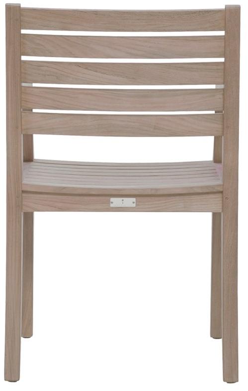 JANUS et Cie Стул из тика с подлокотниками Relais sun-id-1441612 - Вид №2