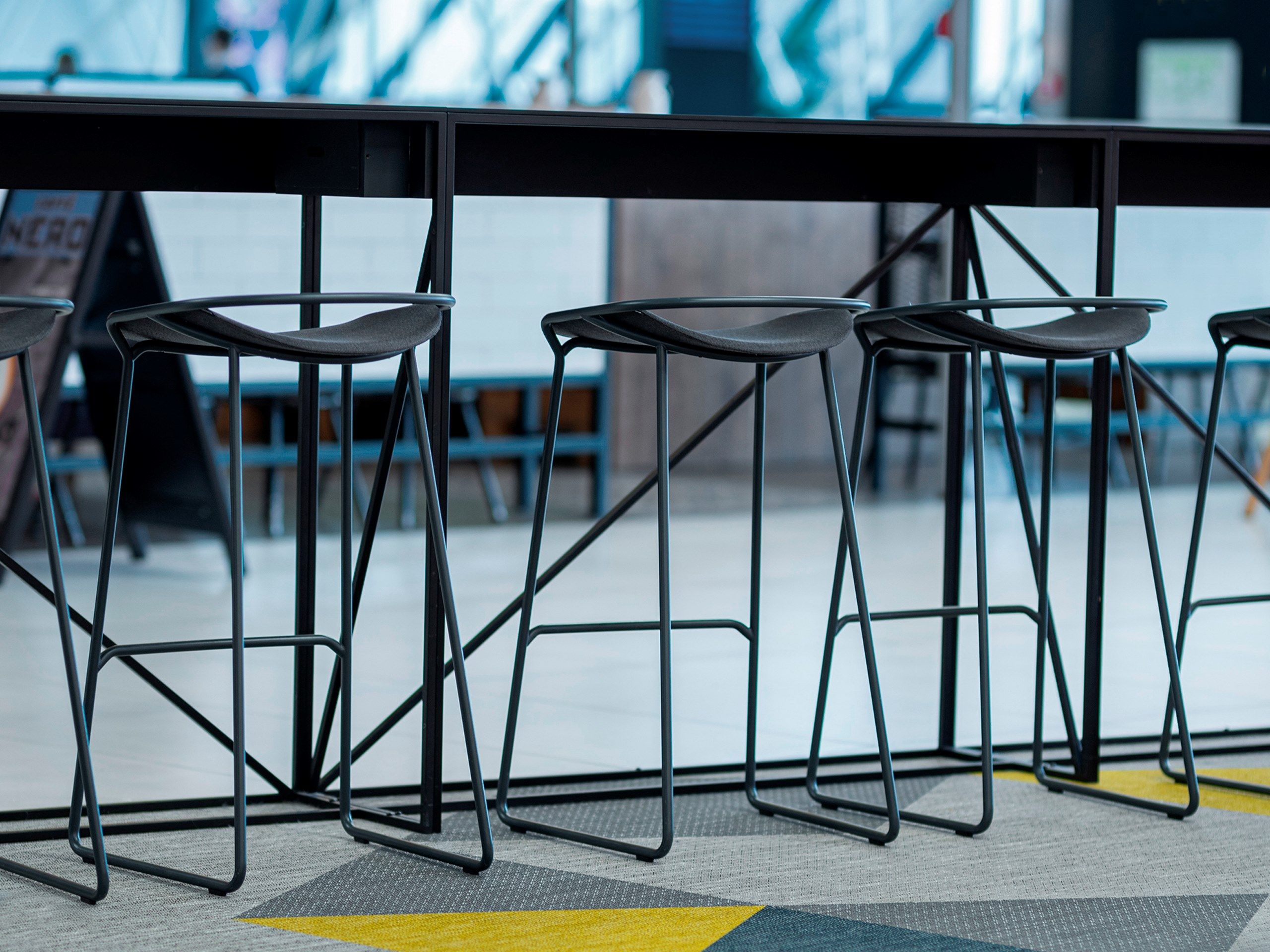 Высокий мягкий стул prostoria Monk ARCH-00129926 - Вид №3