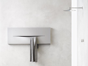 Стальной горизонтальный панельный полотенцесушитель