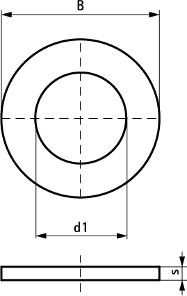 65381012 BIS Шайбы (BUP1000) монтаж в профиле BIS RapidRail® walraven  - Вид №1
