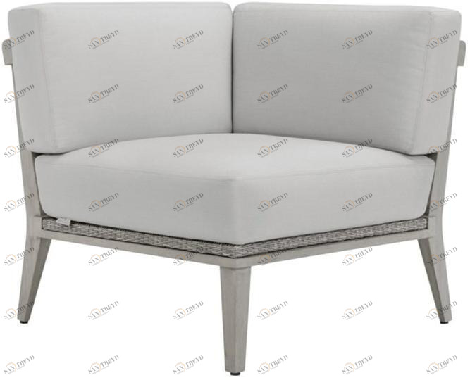 JANUS et Cie Угловой модуль для дивана из тикового дерева Rock garden sun-id-1407604