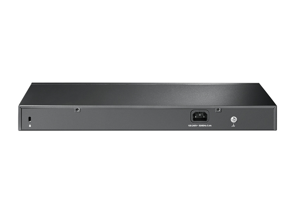 T1600G-18TS Jetstream™ 16-port gigabit smart switch, 16 10/100/1000mbps rj45 ports including 2 sfp slots, 1u 19-inch rack-mountable steel case TP-Link Santreyd  - Вид №2