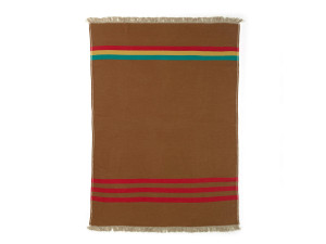 Льняной и шерстяной плед