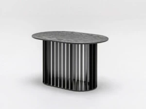 MDD Низкий овальный журнальный столик из мдф Roll Rls01