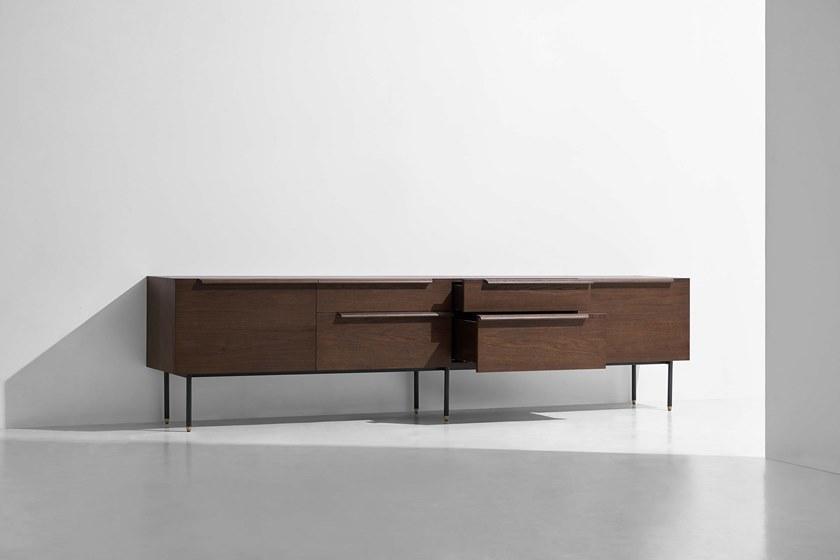 District Eight Комод из стали и дерева с ящиками Stacking M3006-h  - Вид №5