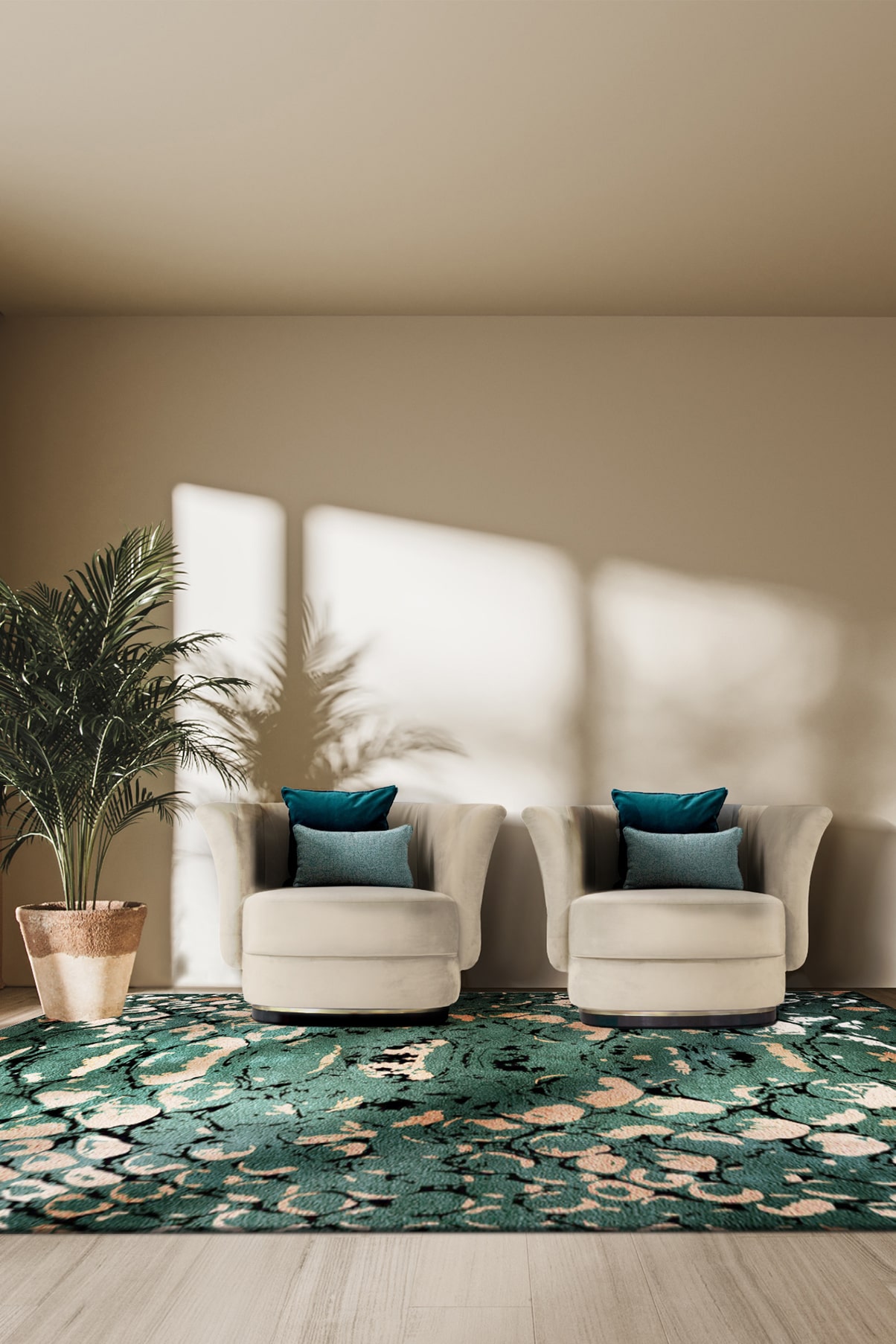 Рептилиусковрик RUG'SOCIETY Botanical 52_479  - Вид №1