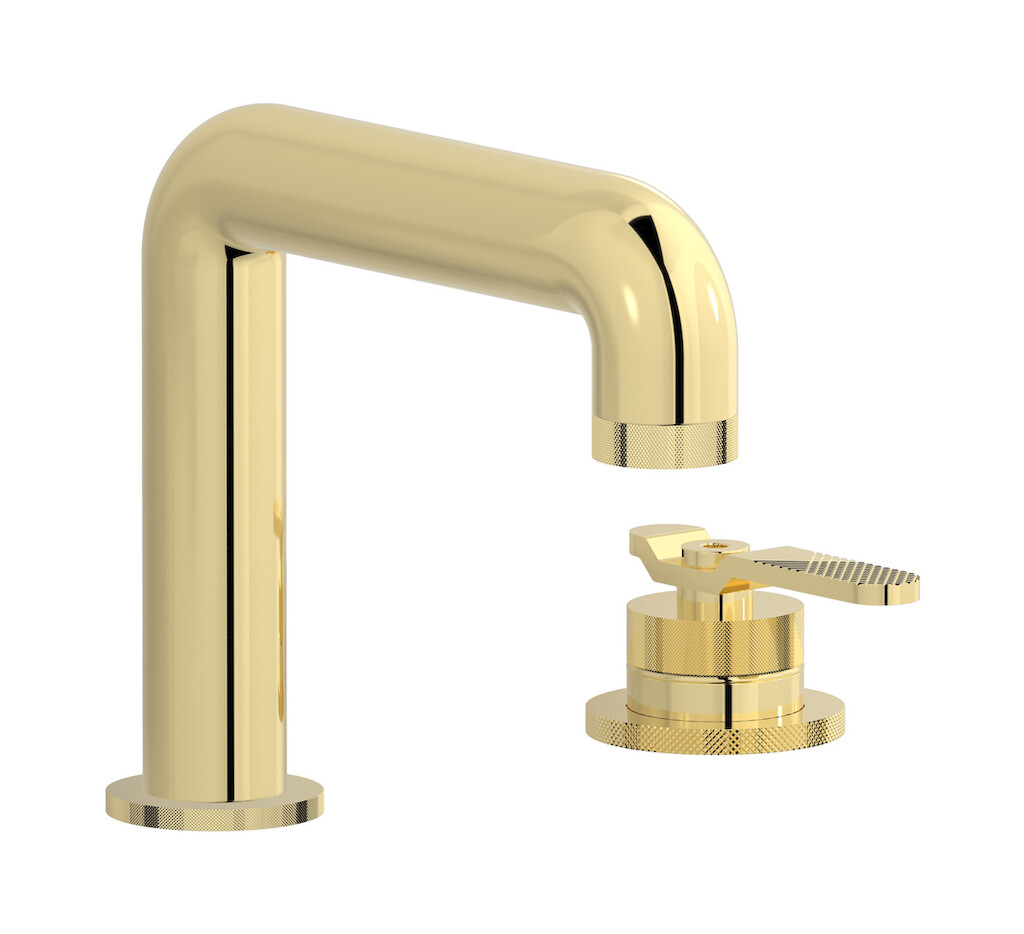 Смеситель для раковины на 2 отверстия WE ARE IB b2394ii Pale Gold Bold