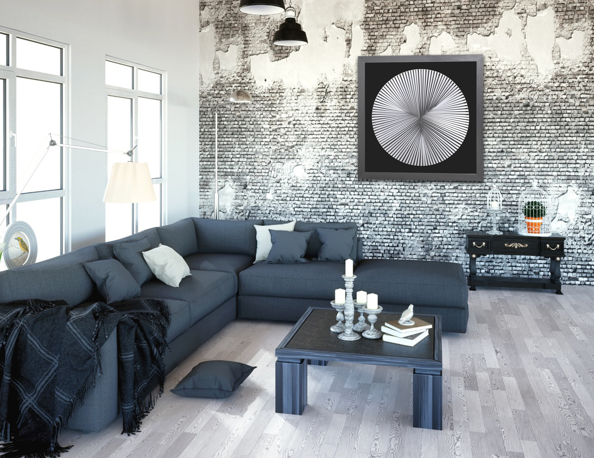 38446 Панно "Тайна круг" LAB.Space  - Вид №2