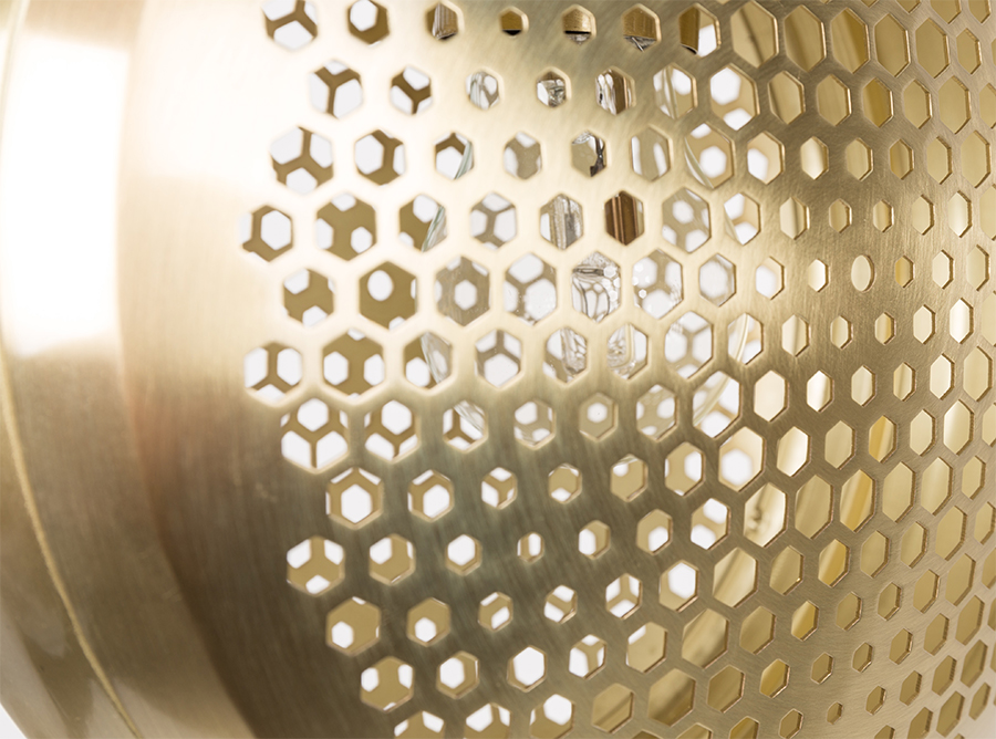 Лампа подвесная Gringo Flat, золотая Zuiver 5300119 - Вид №3