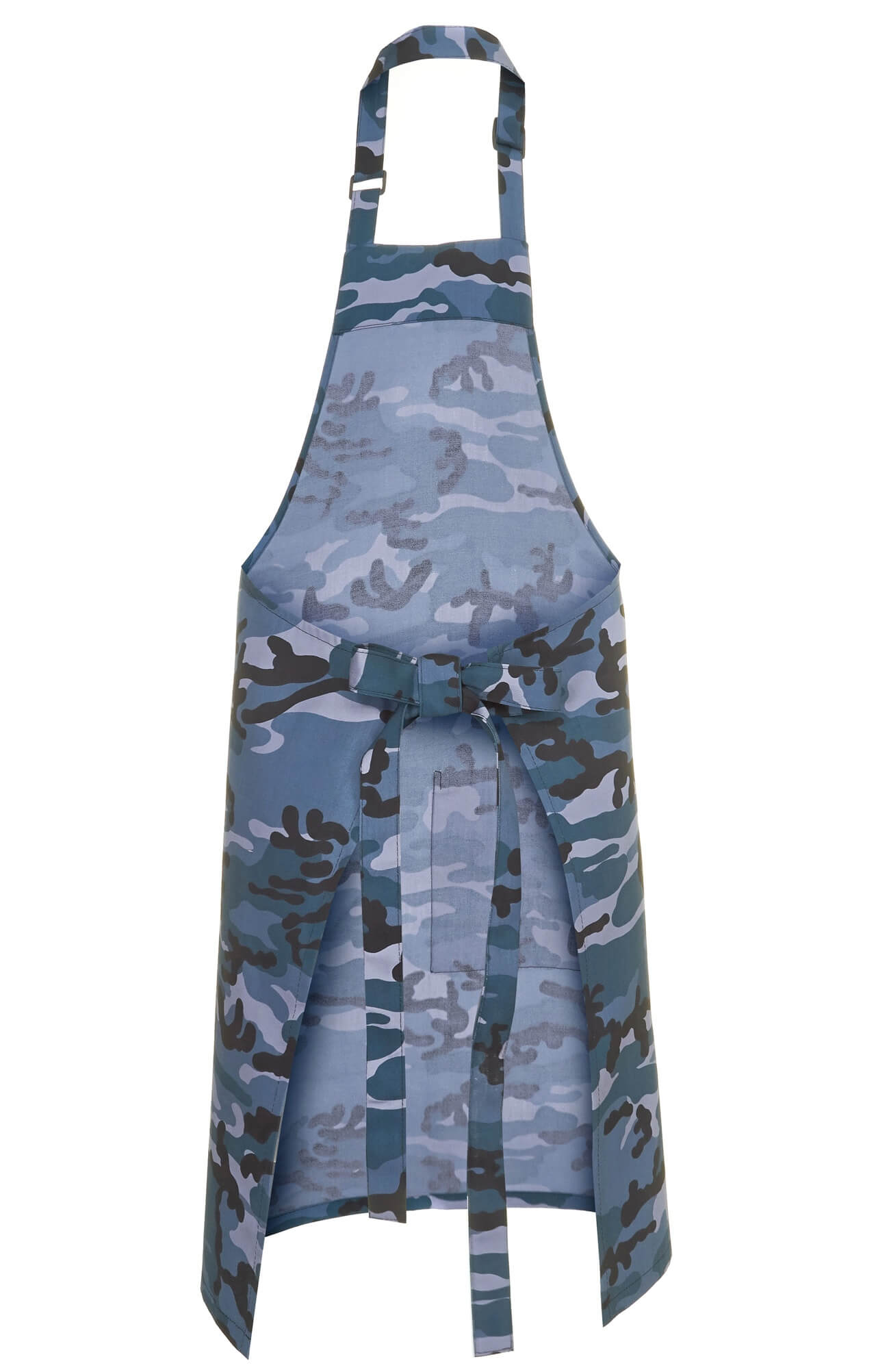 60128 Фартук с нагрудником camouflage grey (камуфляжный серый) HORECA  Одежда для официантов  размер  - Вид №4