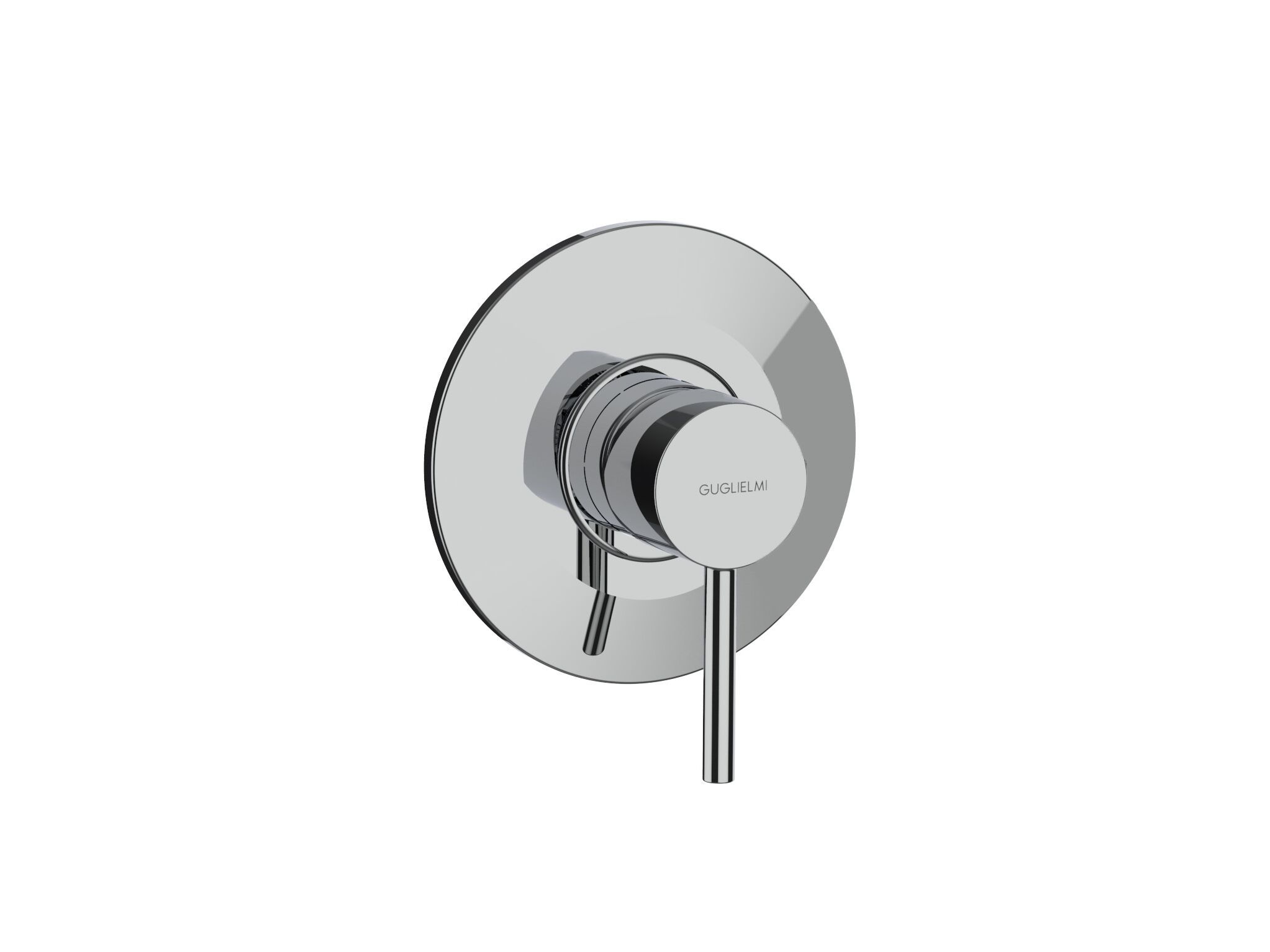 Однорычажный смеситель для душа с пластиной GUGLIELMI RUBINETTERIE Sprint One ARCH-00048532 - Вид №1