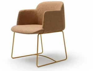 Quinti Sedute Санный стул с обивкой из ткани Deep