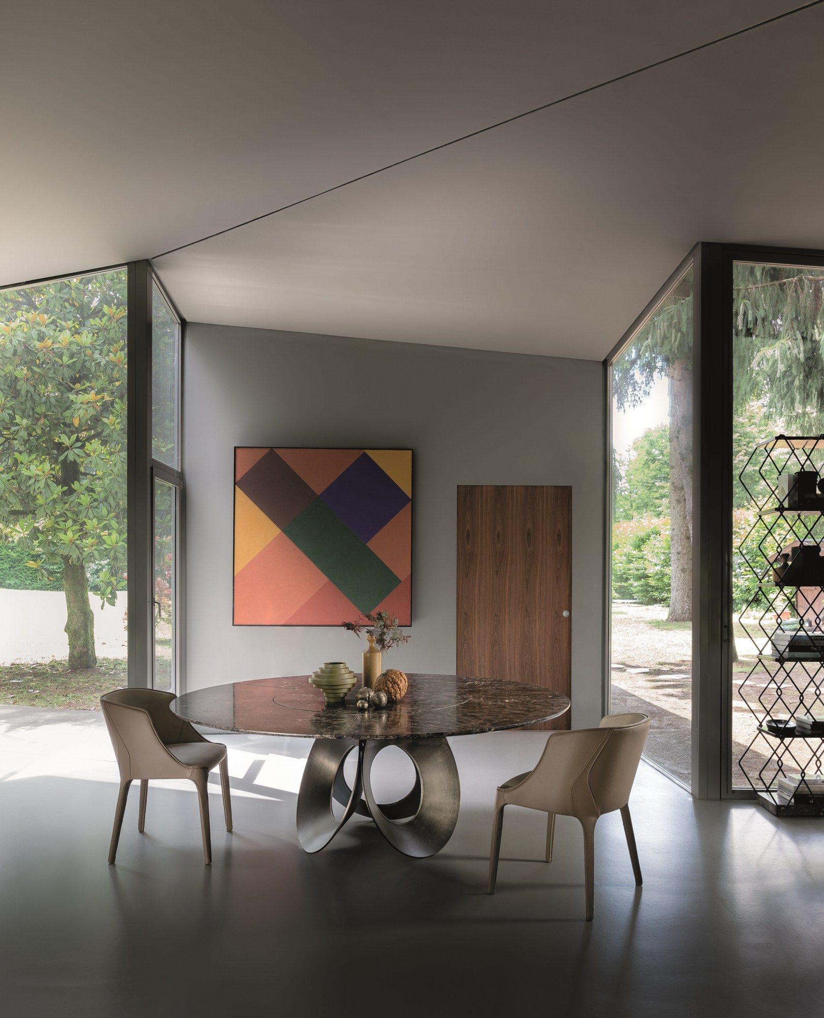 Круглый мраморный стол для гостиной Arketipo ORACLE ARCH-00077704 - Вид №1