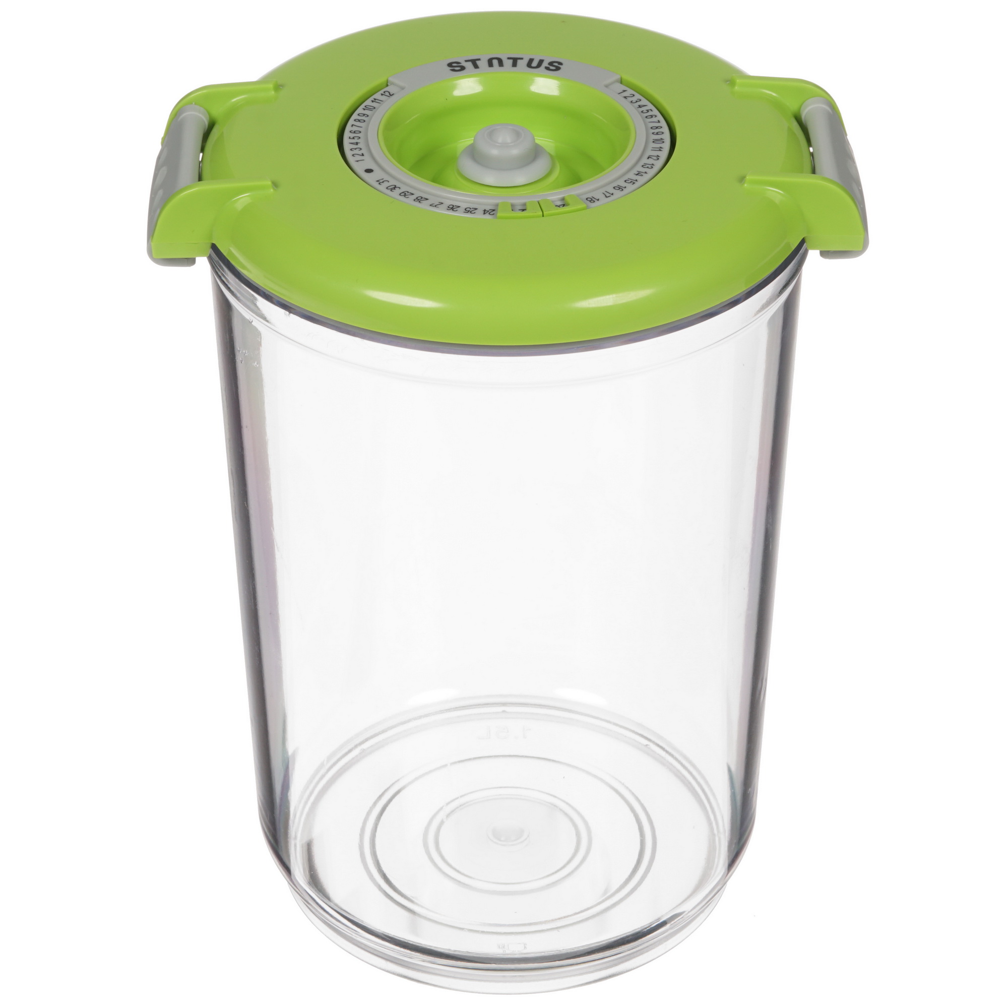 1625902 Набор вакуумных контейнеров STATUS VAC-RD-Round Green 0.75 л, 1.5 л STDN-0027916 - Вид №2